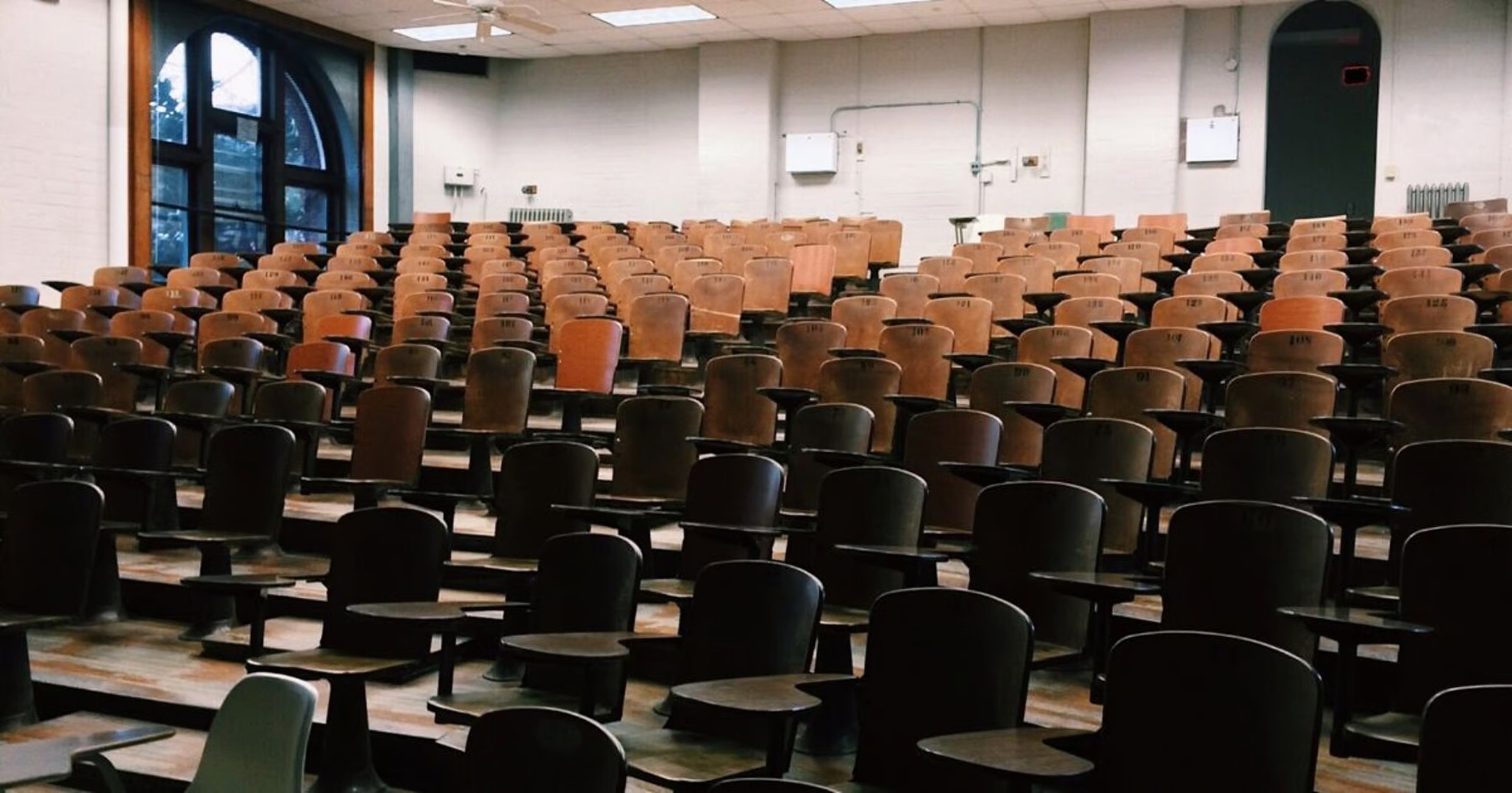 Empty classroom