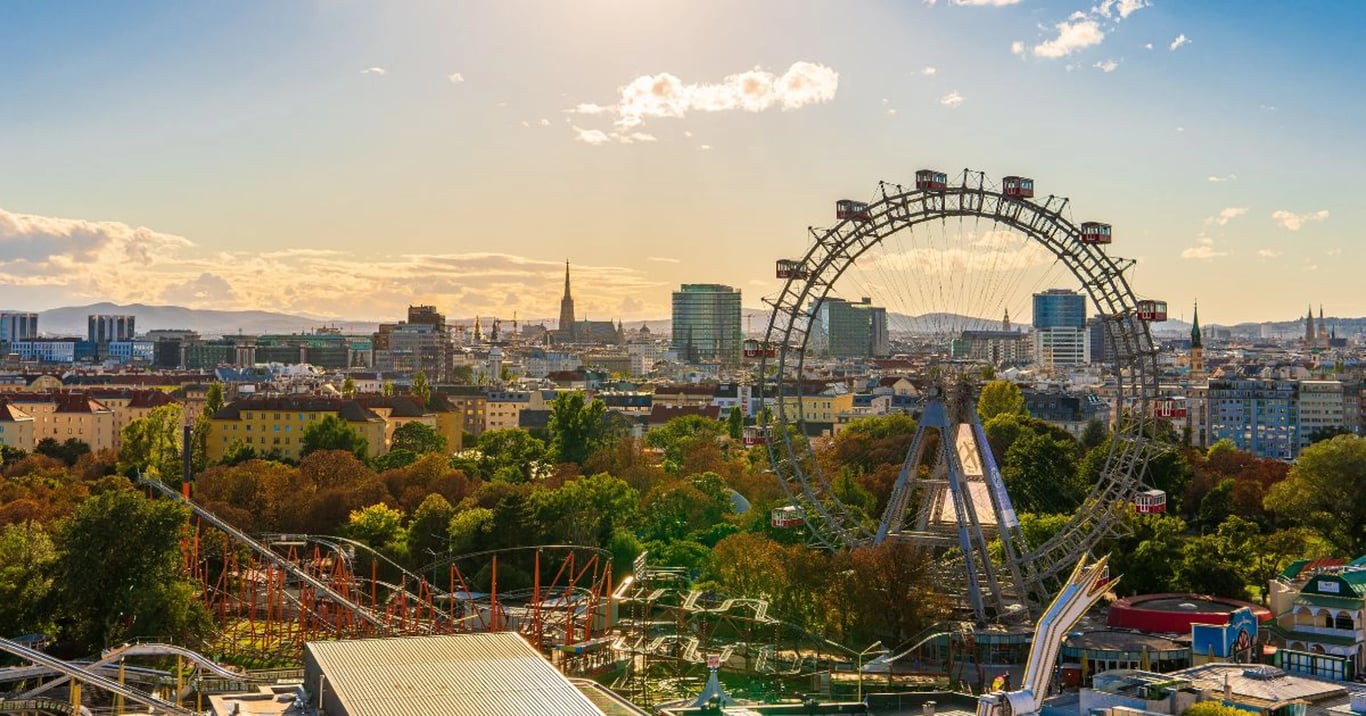 Blick auf Wien