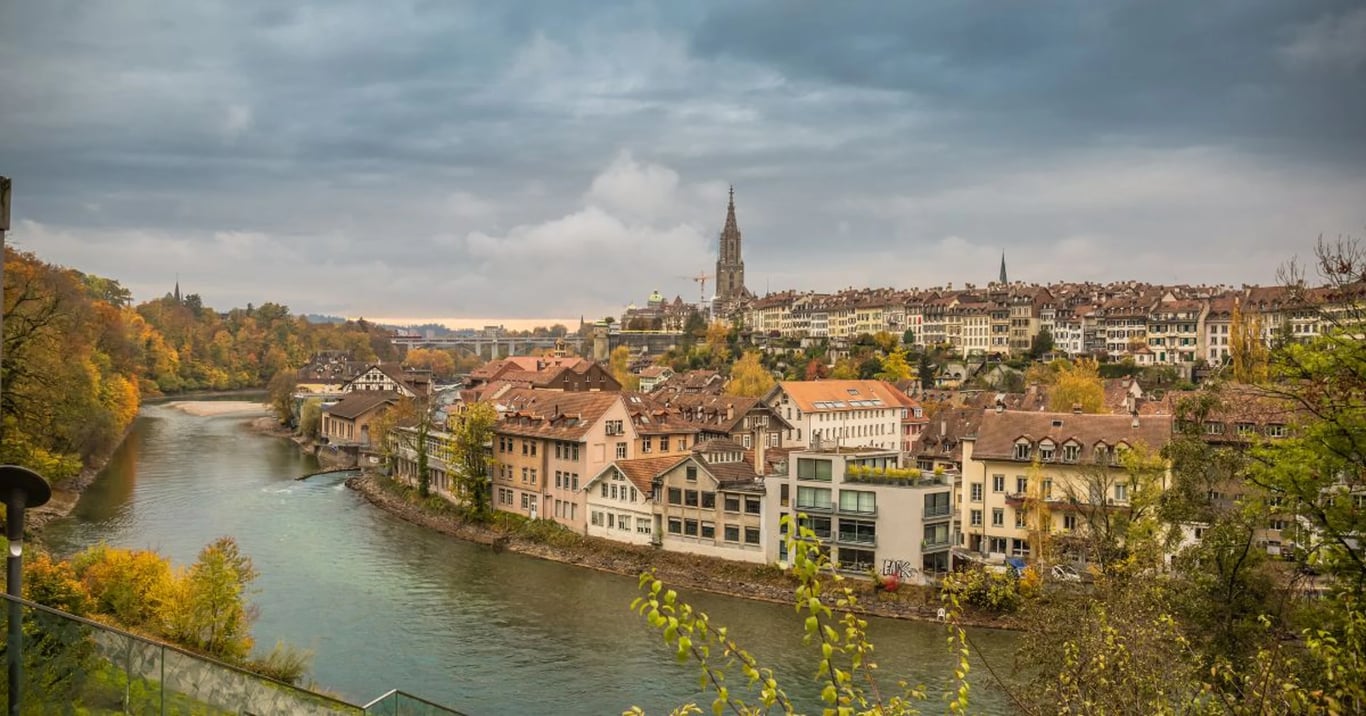 Blick auf Bern