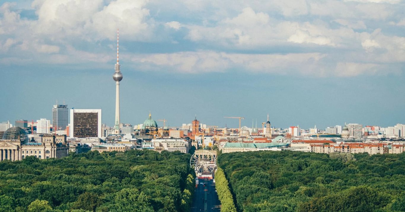 Blick auf Berlin